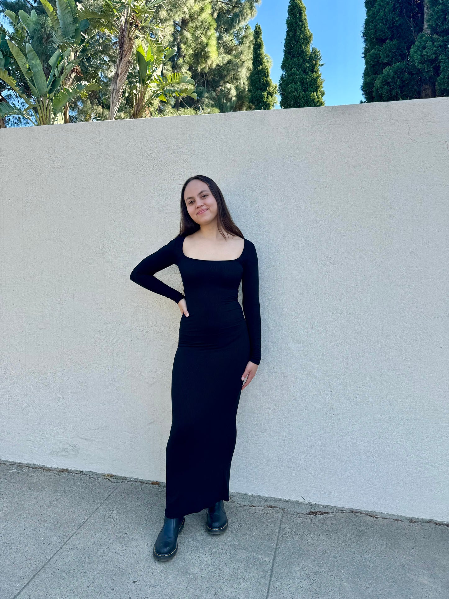 Emily Squareneck Dress