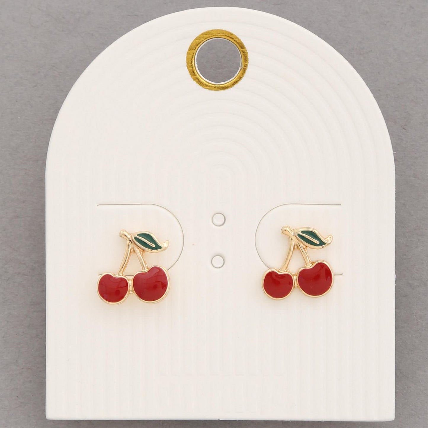 Cherry Stud Earring