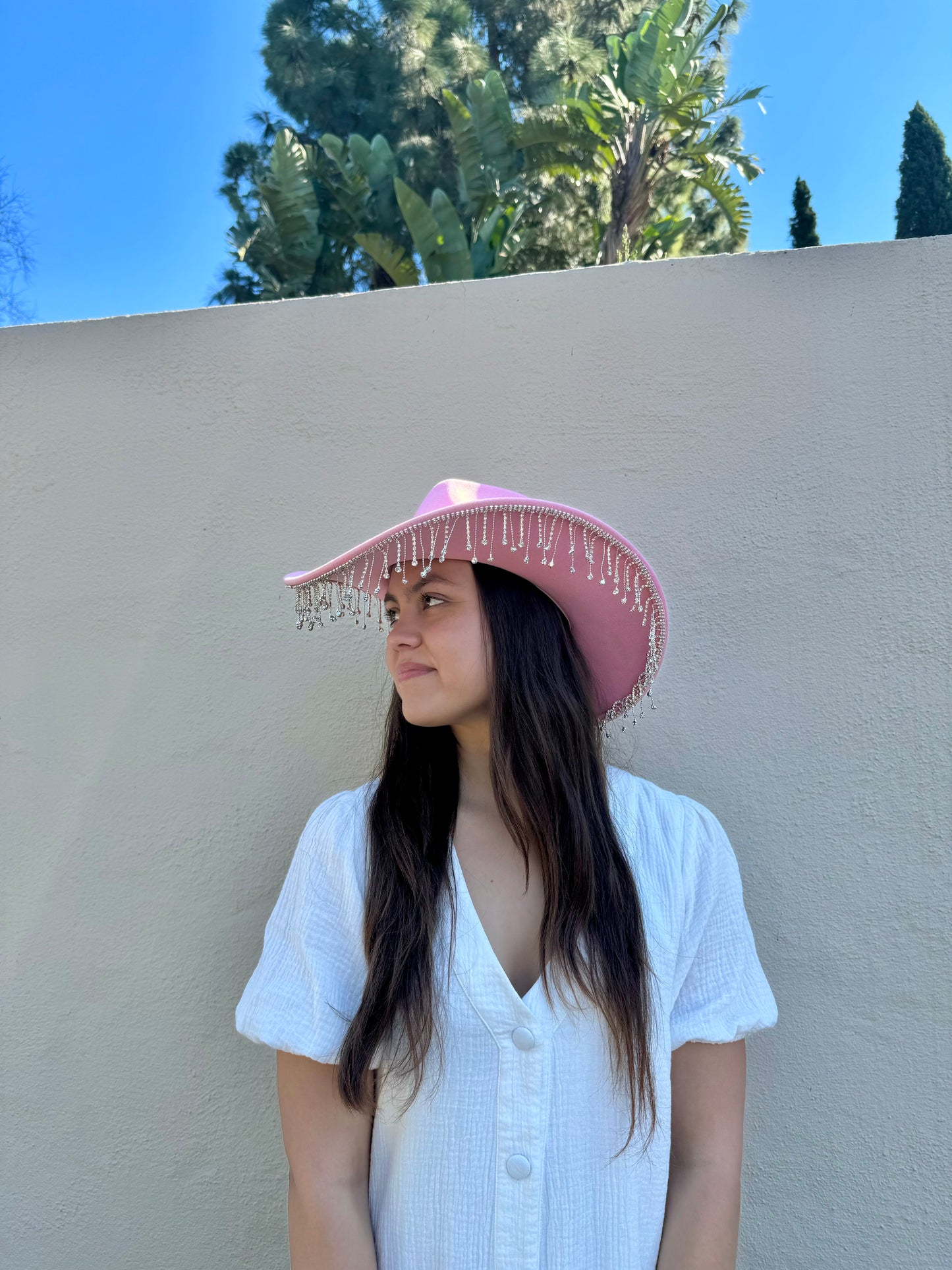 Camila Rhinestone Hat