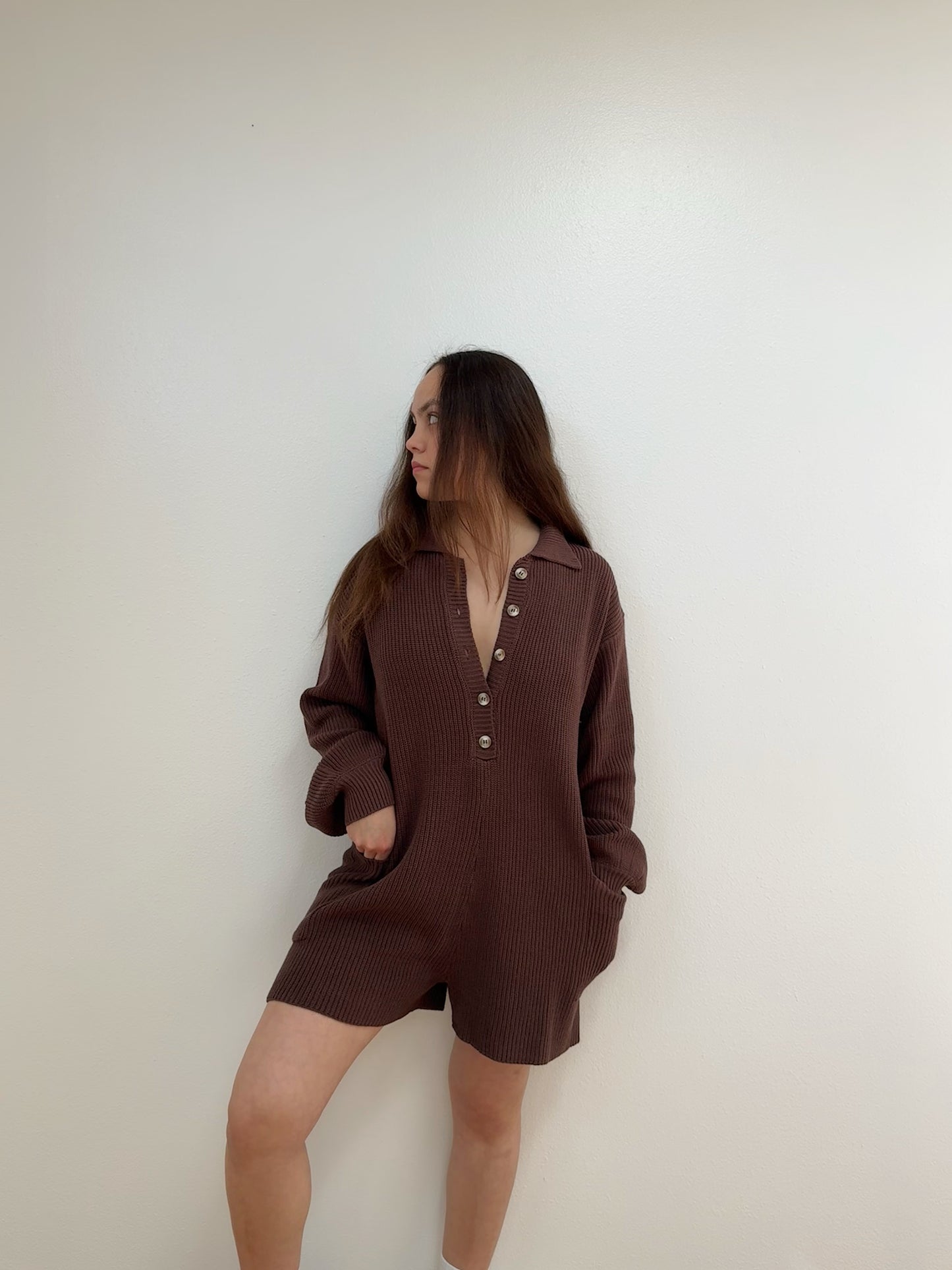 Amber Knit Romper